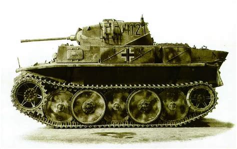 Axis Tanks And Combat Vehicles Of World War Ii Panzerkampfwagen Ii