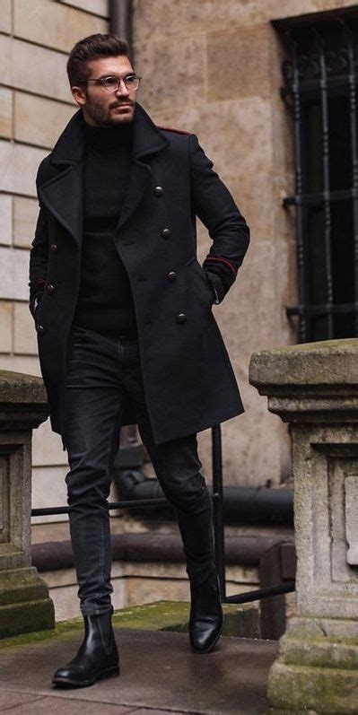 Winter Style All Black Outfits For Men Gentleman Lifestyle