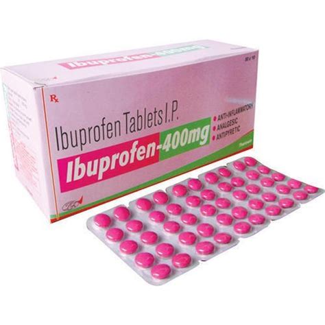 Ibuprofen Tablet 400mg At Rs 200box In Surat Id 24930611448