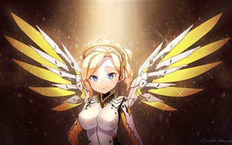 1920x1200 Mercy Overwatch Art 1080p Resolution Hd 4k Wallpapers Images