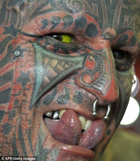 The Most Extreme Body Modifications In The World Daily Mail Online