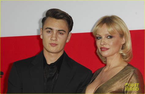 Full Sized Photo Of Pamela Anderson Brings Son Brandon To Gunman
