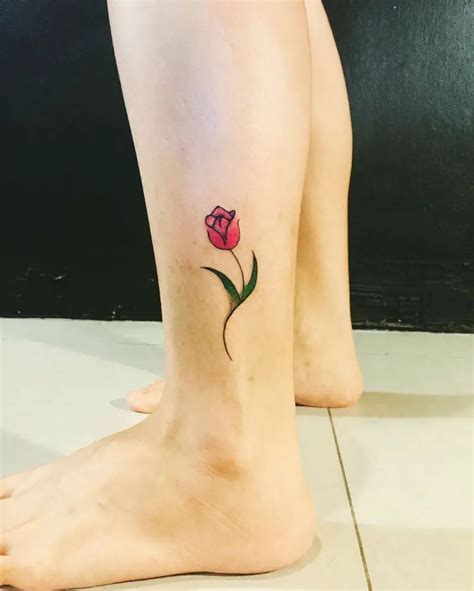 22 Tulip Tattoos By Many Different Artists
