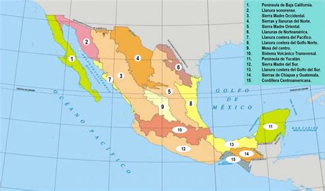 Regiones Naturales De Mexico
