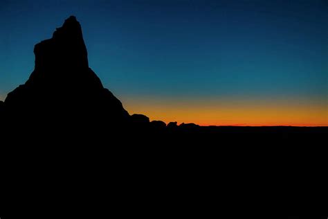 Silhouette Of Rock Formation Photograph By Scott Hardesty Pixels