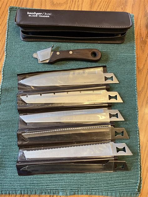 Kershawkai Blade Trader Knife 6 Blade Vintage Set Free Shipping Ebay