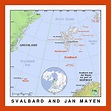 Political map of Svalbard and Jan Mayen island | Maps of Jan Mayen ...