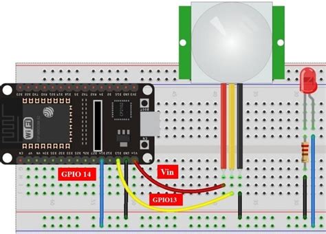 MicroPython Interrupts With ESP32 And ESP8266 PIR Sensor Example 10304