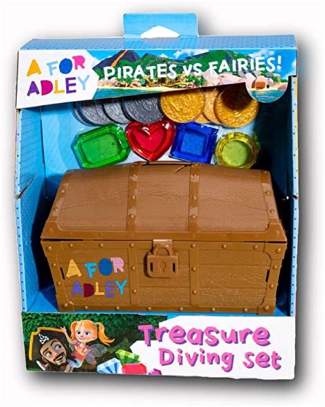 A For Adley Merch Adley Toy Pirates Vs Fairies Treasure Dive Chest For