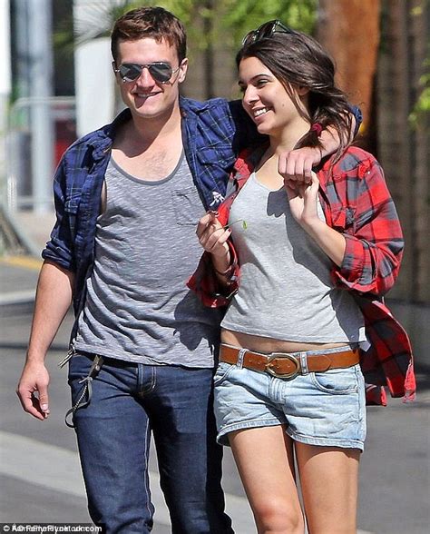 Josh Hutcherson Cuddles Up To Rumoured Girlfriend Claudia Traisac As They Promote New Romantic