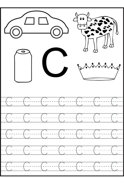 Letter C Worksheets For Preschool Pdf