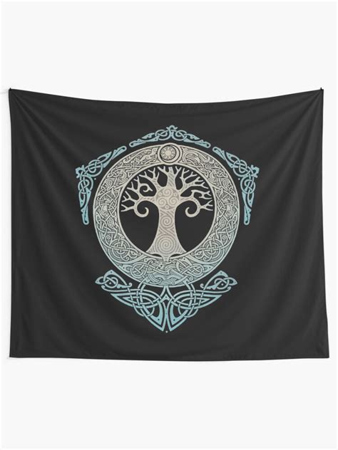 Yggdrasiltree Of Life Tapestry For Sale By Raidho Redbubble