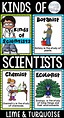 Different Kinds Of Scientists And What They Study - Study Poster