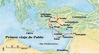 Hechos de los Apóstoles y Escritos Paulinos: San Pablo y sus viajes ...