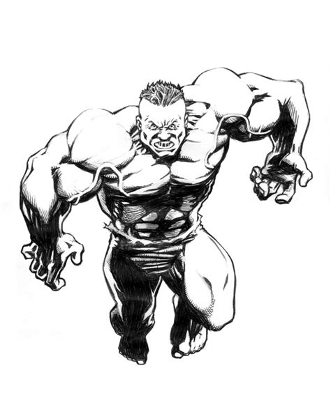 Hulk Sketch By Jamesqartist On Deviantart