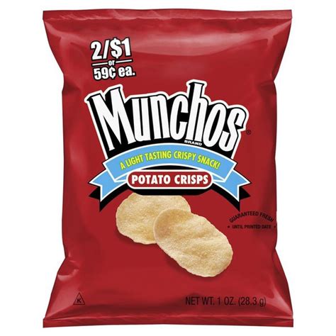 Munchos Potato Crisps For Over 10 Years Potatopro Is The Proud