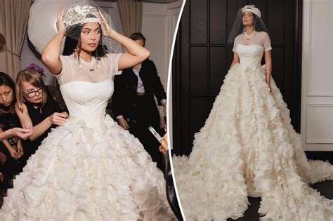 The Bridal Look Was Meant As A Tribute To Off White Designer Virgil