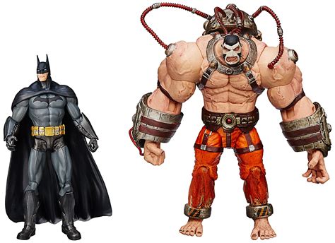 buy dc collectibles batman arkham asylum bane vs batman action figure 2 pack online at