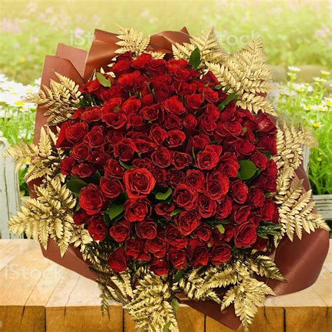 100 Red Roses Bouquet The Flower House Co