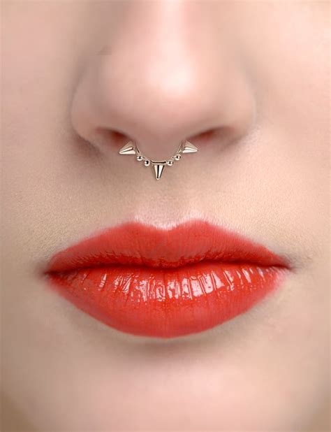 Septum Piercing Styles Piercing Septum Jewelry Nose Jewelry