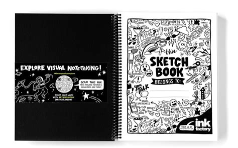 Ink Factorys Sketchbook For Sketchnotes The Visual Thinking Sketchbook