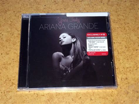 Ariana Grande Yours Truly Us Target Exclusive Poster Brand New Factory