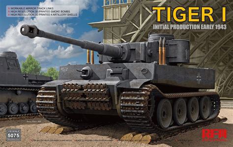 Tiger I Initial Production Early Rfm V E Pro Model E Art