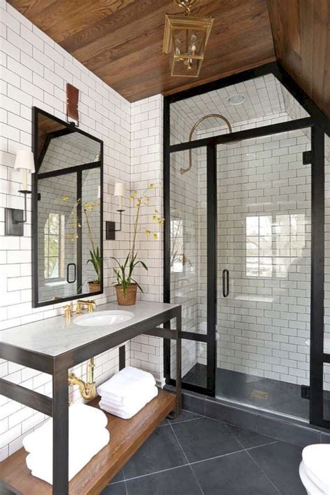 40 Modern Rustic Farmhouse Style Bathroom Ideas Need To Be Added