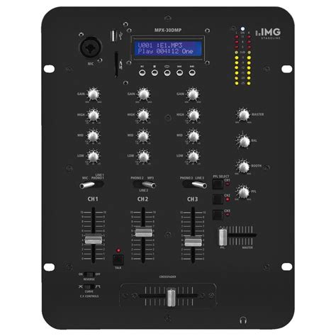 Img Stageline Mpx 30dmp Stereo Dj Mixer And Mp3 Player Gear4music