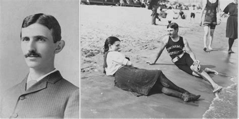 Did Nikola Tesla Actually Work As A Swimming Instructor Vintage Everyday