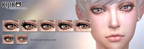 Sims 4 Cc Eye Lashes Kijiko Skin Details