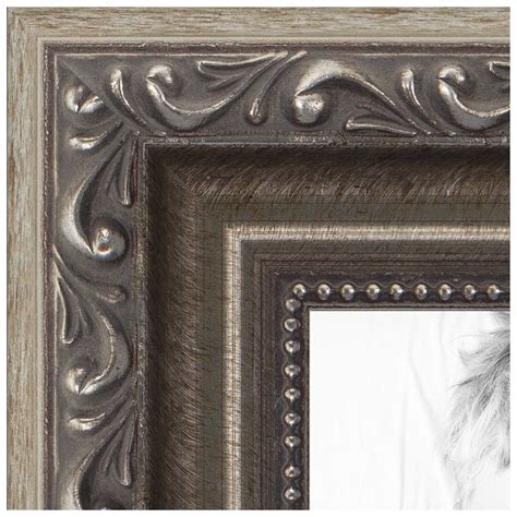 Arttoframes 18x22 Inch Antique Silver Picture Frame This Silver Wood