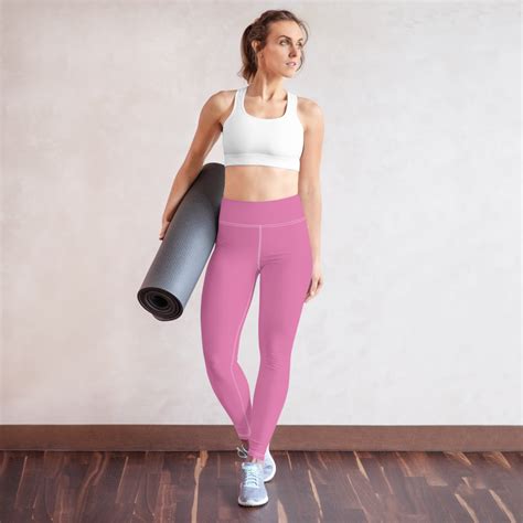 Pretty In Pink Back To Basics Yoga Pants ⋆ Mindful Soul Centers Shop
