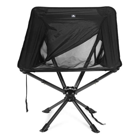 Tcek Black Camping Chair