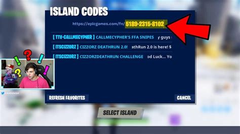 Fortnite map codes strives to bring you the best fortnite creative maps available. I used a random creative code, you wont believe what I ...