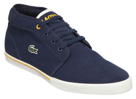 Lacoste Amphthill Ankle Boots In Blue For Men Navy Slub Lyst