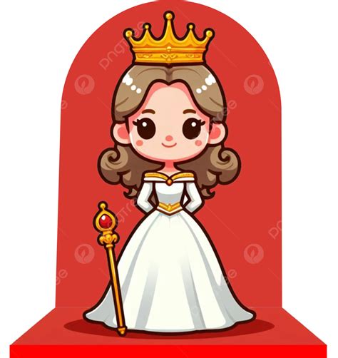 Beautiful Queen Princess Crown Cartoon Vector Design Crown Clipart