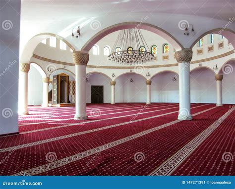Kiev Ukraine October 8 2018 Hall For Prayer Inside The Muslim