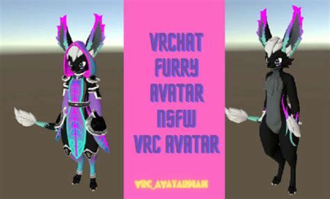 Create Furry Vrchat Avatar Furry Avatar Vrchat Avatar Fursona Nsfw