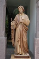 Wooden statue of St.Jude - Ferdinand Stuflesser 1875