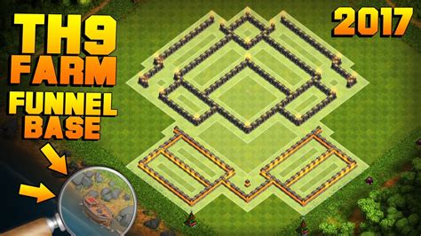 If your wizard towers weren't maxed at th8, this is probably not the base for you. BEST TH9 FARMING BASE 2017 + PROOF! | NEW BASE W/ THE BOAT ...
