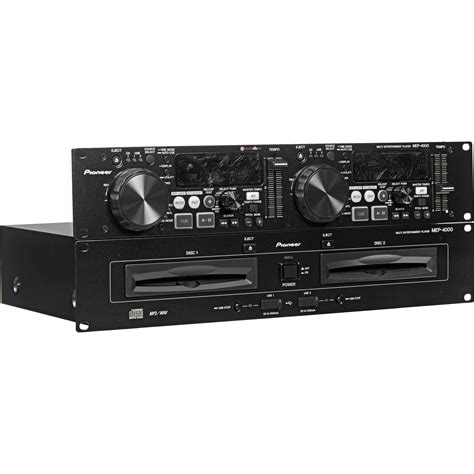 Pioneer Dj Mep 4000 Dual Mediacd Player Rekordbox Mep4000 Bandh