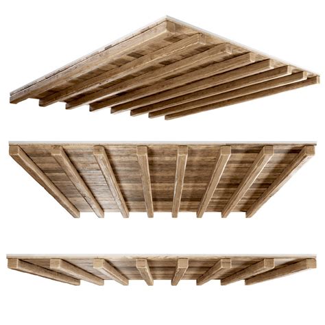 Wooden Ceiling 3d Model Cgtrader
