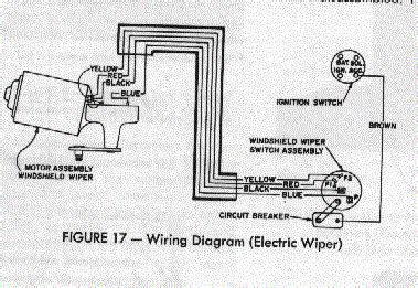 Windshield Wiper Motor Wiring Diagram Mustang Horn Schematic