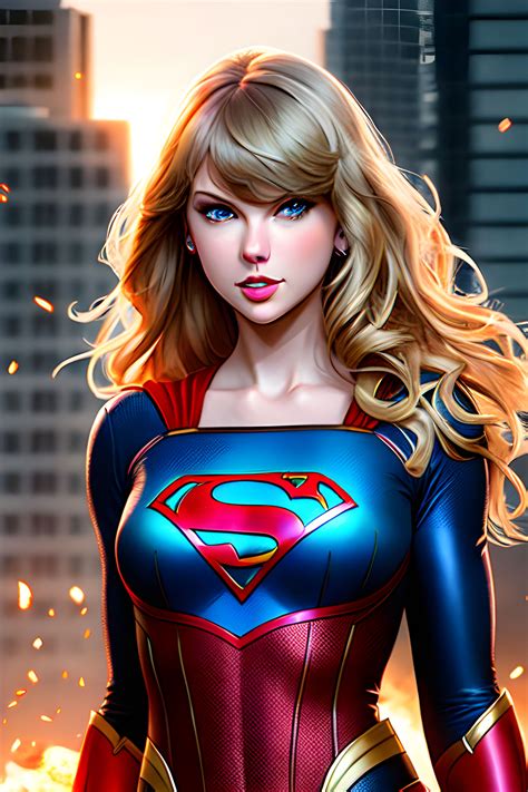 Taylor Swift As Supergirl 8 By Auctionpiccker On Deviantart