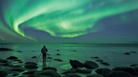 Photographing The Aurora Borealis At Uttakleiv Beach Norway Bing Gallery