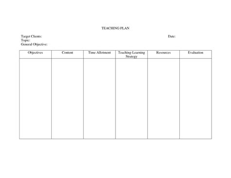 Most all nursing care plans, need to be individualize each patient. 015 Template Ideas Free Nursing Assessment Blank Care Plan inside Blank Syllabus Template - Best ...