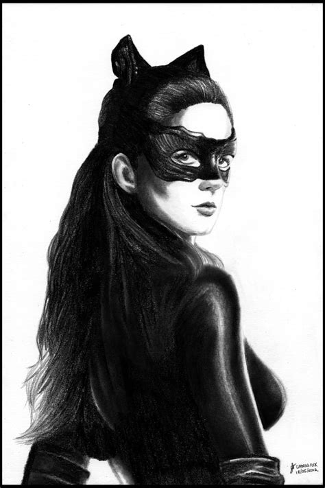 Catwoman Anne Hathaway By Foxartsbrazil On Deviantart