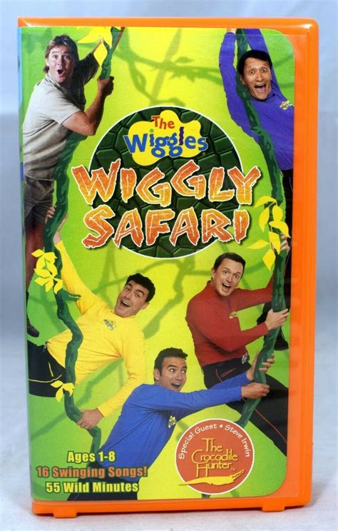 The Wiggles Wiggly Safari Vhs 2002 Clamshell Case Steve Etsy Uk