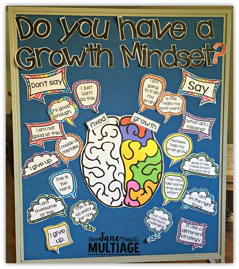 Office Products Home Sweet Growth Mindset Classroom Decorations Grow